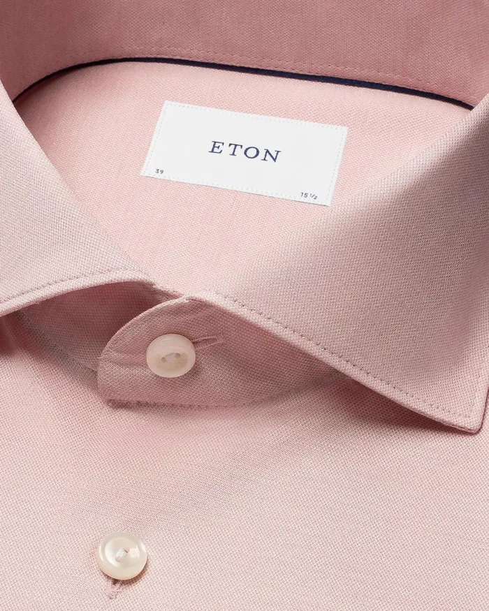 Men Filo Di Scozia Shirt Pink Eton Dress Shirts Men Filo Di Scozia Shirt Pink Eton Dress Shirts