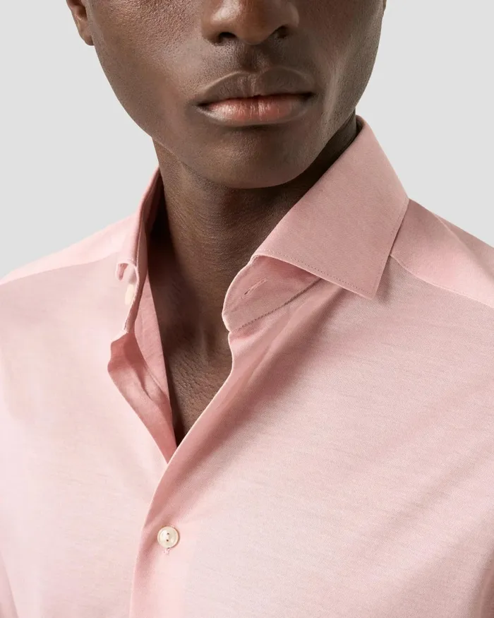 Men Filo Di Scozia Shirt Pink Eton Dress Shirts Men Filo Di Scozia Shirt Pink Eton Dress Shirts