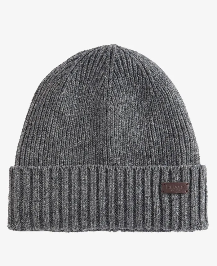 Men Hats Barbour Carlton Beanie Mid Brown