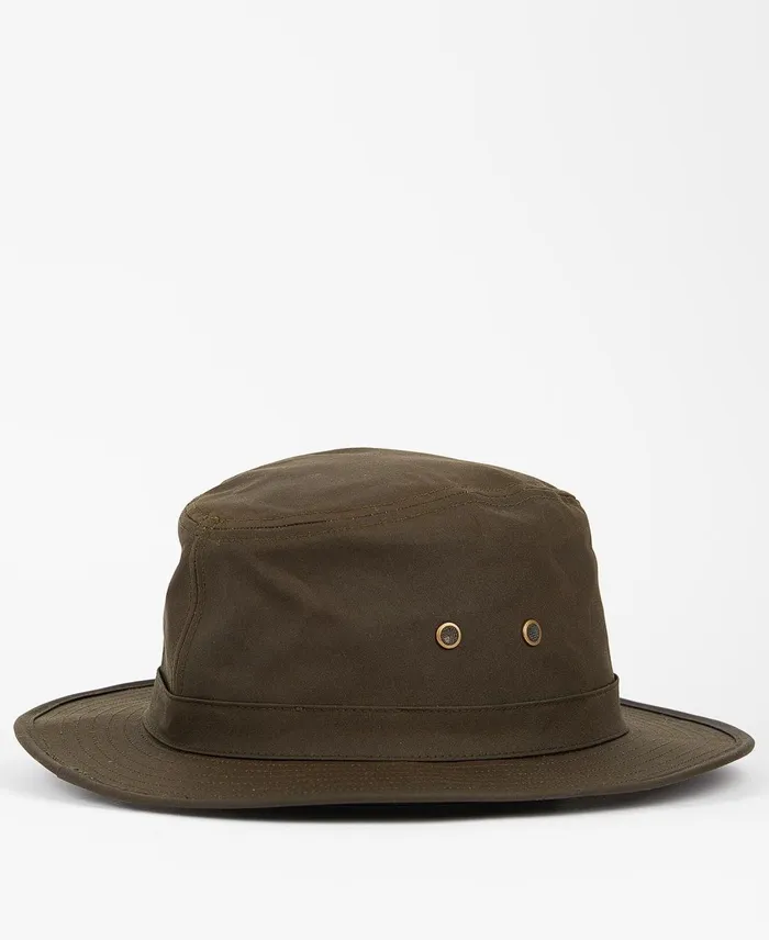 Men Hats Barbour Dawson Wax Safari Hat Olive Men Hats Barbour Dawson Wax Safari Hat Olive