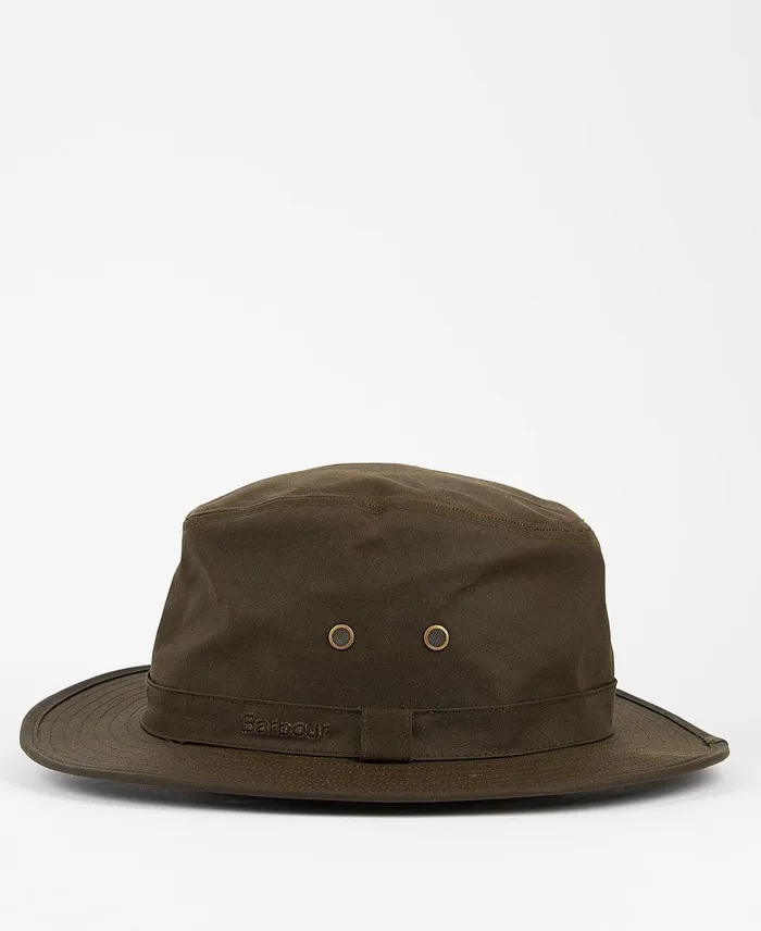 Men Hats Barbour Dawson Wax Safari Hat Olive Men Hats Barbour Dawson Wax Safari Hat Olive
