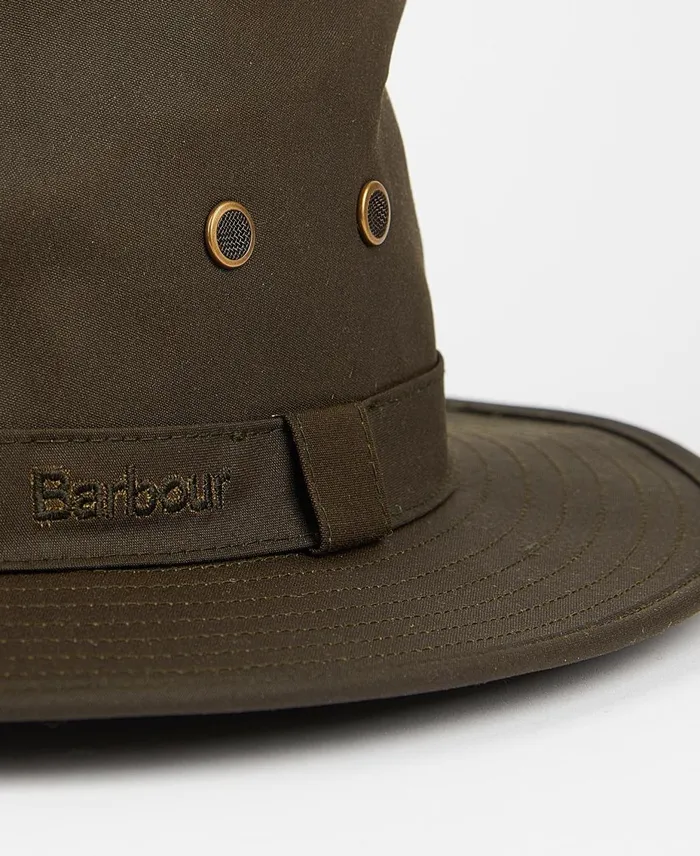Men Hats Barbour Dawson Wax Safari Hat Olive Men Hats Barbour Dawson Wax Safari Hat Olive