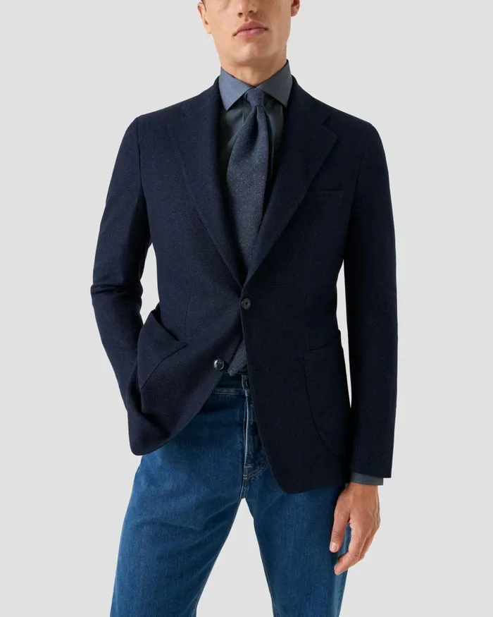 Men Lightweight Twill Shirt Blue Eton Dress Shirts Men Lightweight Twill Shirt Blue Eton Dress Shirts