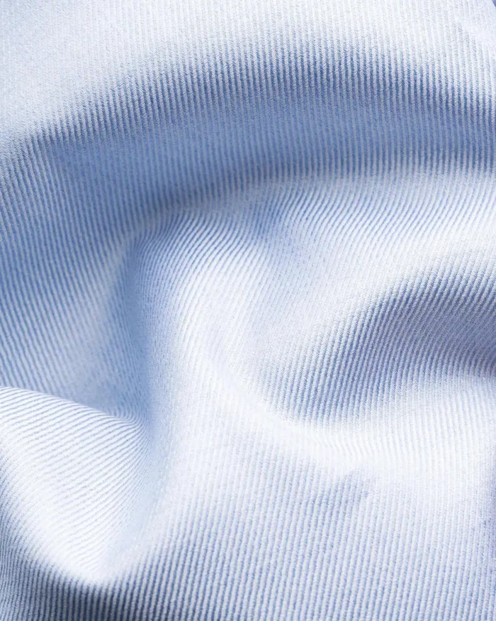 Men Mlange Solid Cotton TENCEL Lyocell Shirt Blue Eton Dress Shirts Men Mlange Solid Cotton TENCEL Lyocell Shirt Blue Eton Dress Shirts