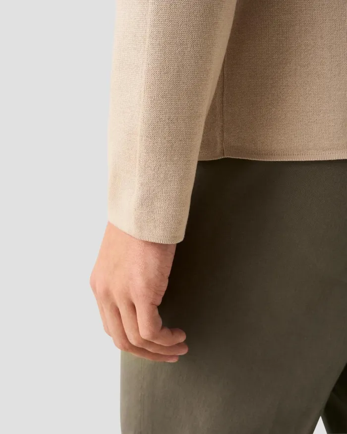 Men Milano Knit Jacket Off White Eton Overshirts Men Milano Knit Jacket Off White Eton Overshirts