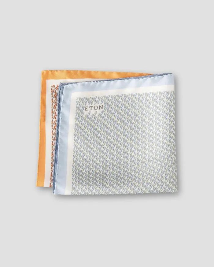 Men Motif Pocket Square Colored Eton Pocket Squares