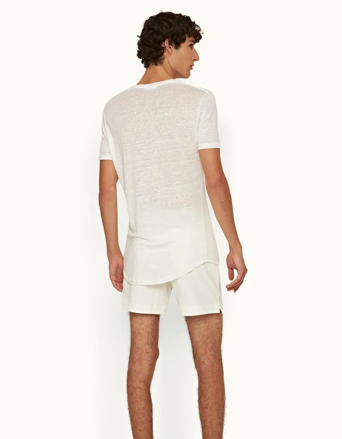 Men Orlebar Brown Day Shorts Bulldog Corduroy Sea Mist