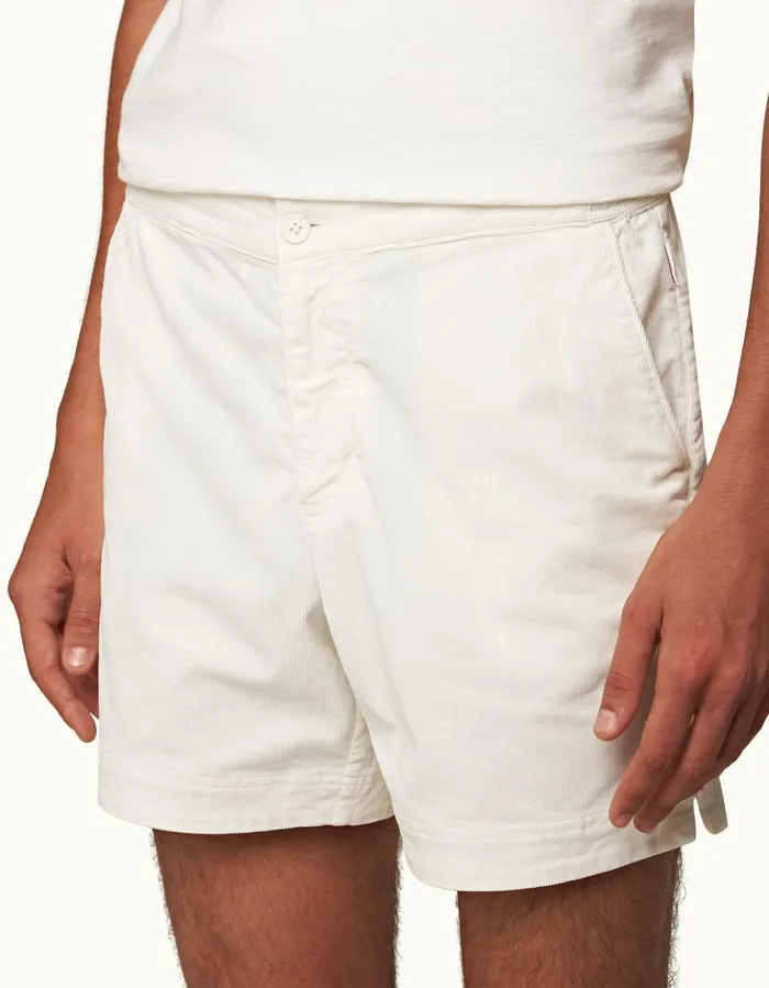 Men Orlebar Brown Day Shorts Bulldog Corduroy Sea Mist