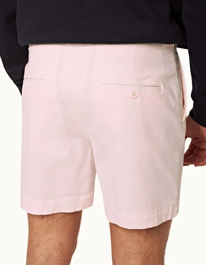 Men Orlebar Brown Day Shorts Bulldog StretchCotton Rose