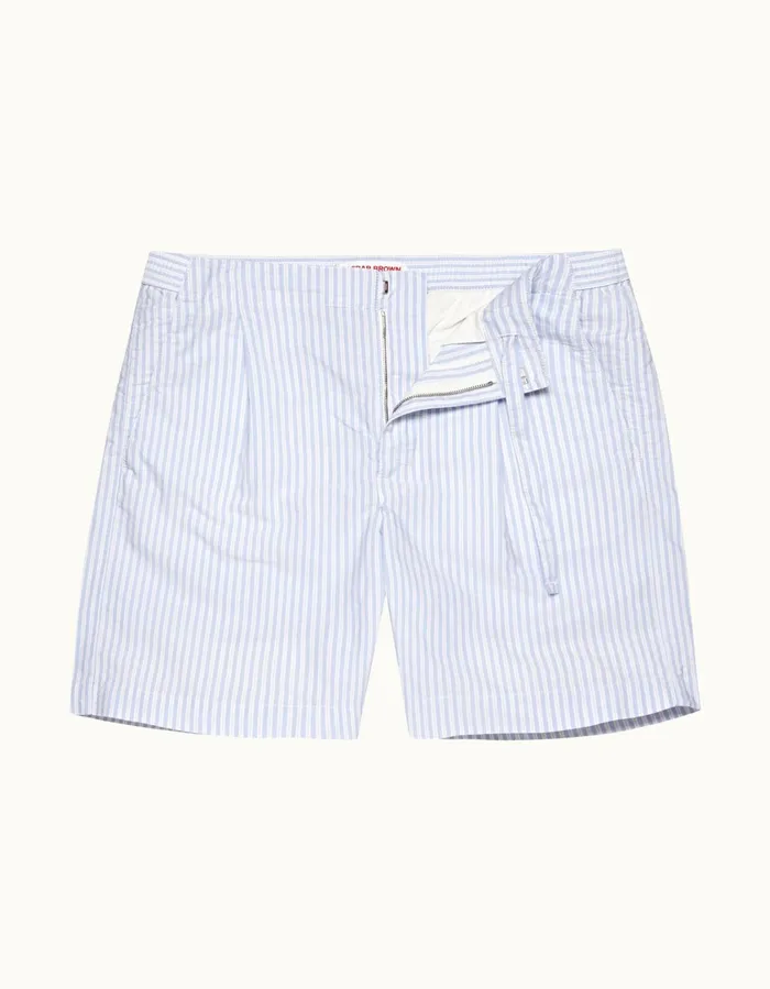 Men Orlebar Brown Day Shorts Hannes Light Island Skywhite