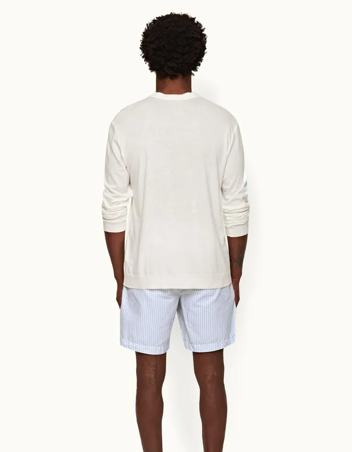 Men Orlebar Brown Day Shorts Hannes Light Island Skywhite