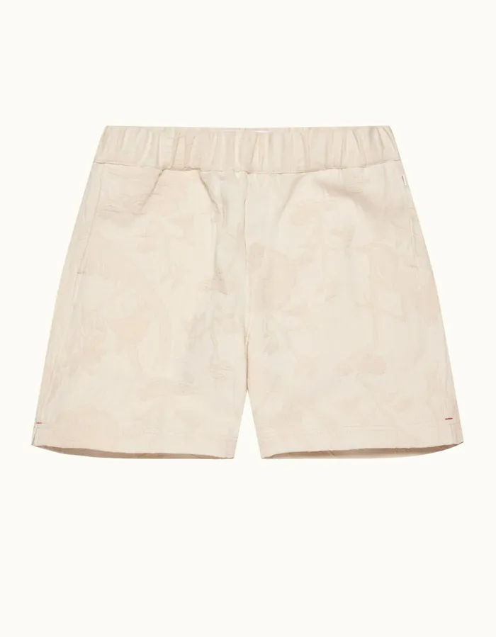 Men Orlebar Brown Day Shorts Louis White Sand