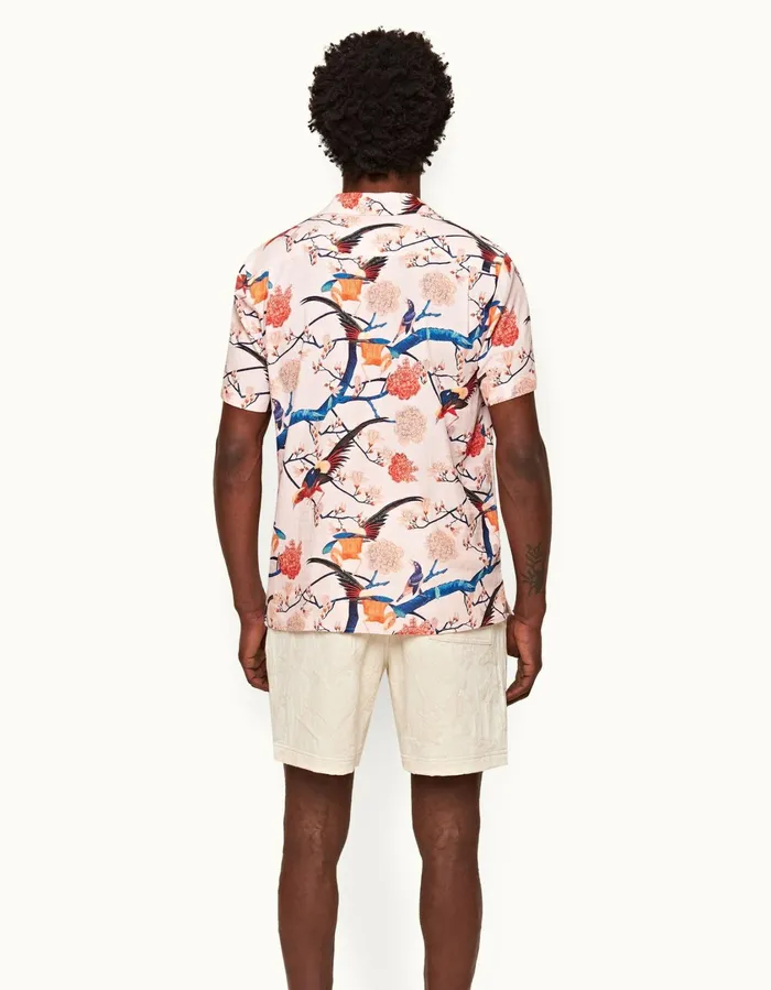 Men Orlebar Brown Day Shorts Louis White Sand