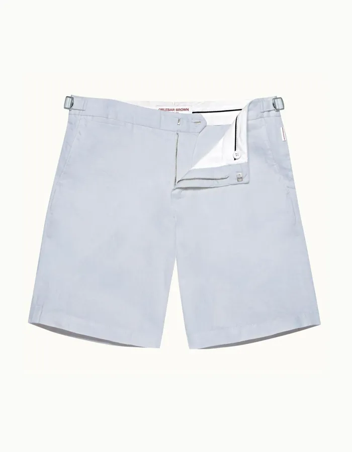Men Orlebar Brown Day Shorts Norwich Linen Light Island Sky