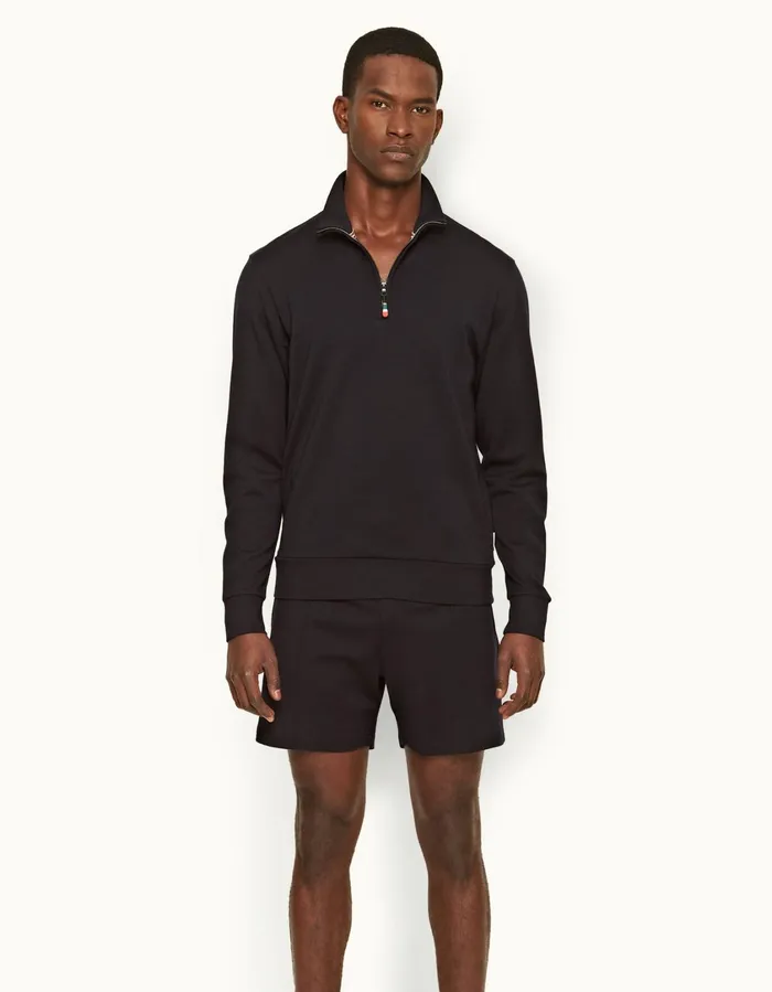 Men Orlebar Brown Sweats Jeryl Merino Night Iris