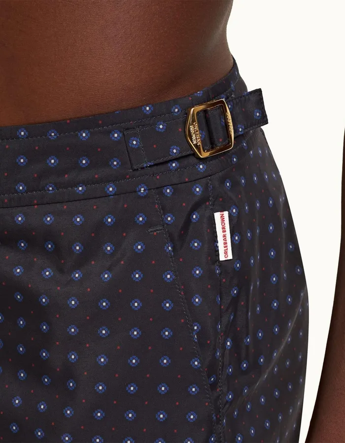 Men Orlebar Brown Swim Shorts Bulldog Night Iris