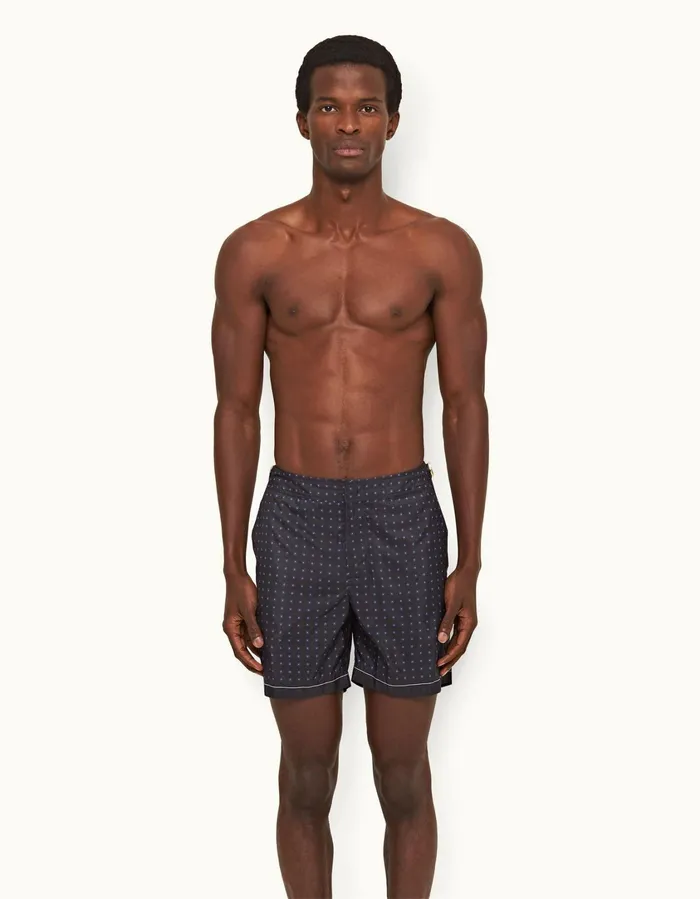 Men Orlebar Brown Swim Shorts Bulldog Night Iris