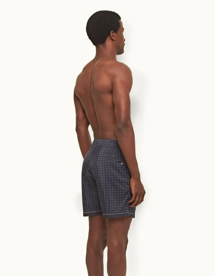 Men Orlebar Brown Swim Shorts Bulldog Night Iris