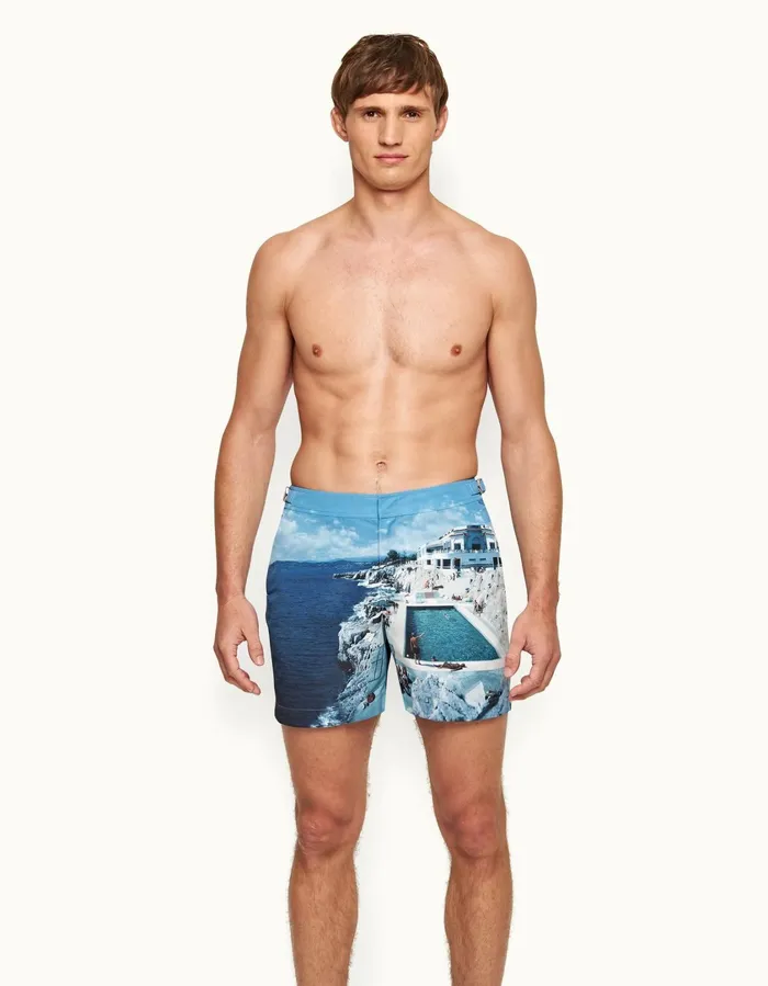 Men Orlebar Brown Swim Shorts Bulldog Roc Pool Ii