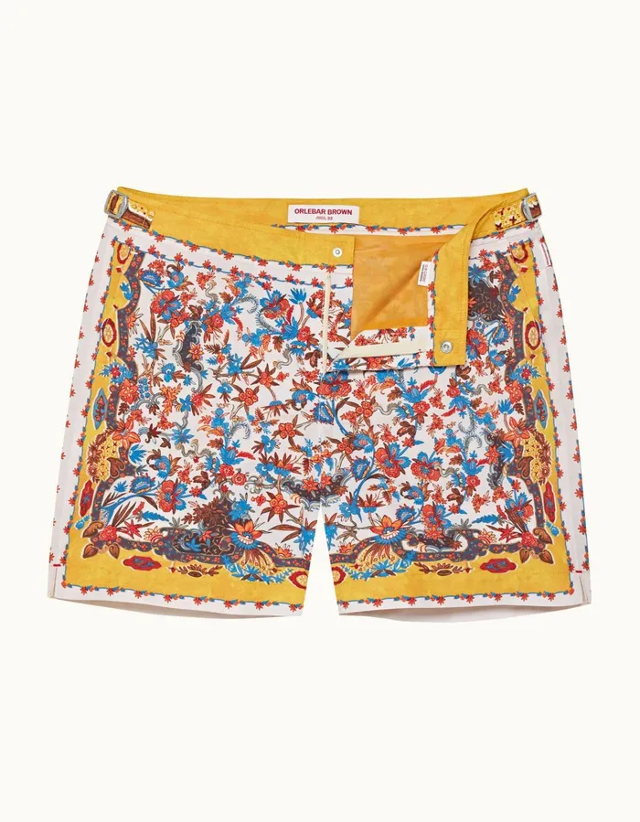 Men Orlebar Brown Swim Shorts Bulldog Summer Sunset