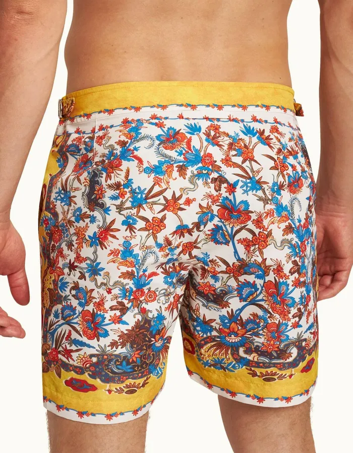 Men Orlebar Brown Swim Shorts Bulldog Summer Sunset