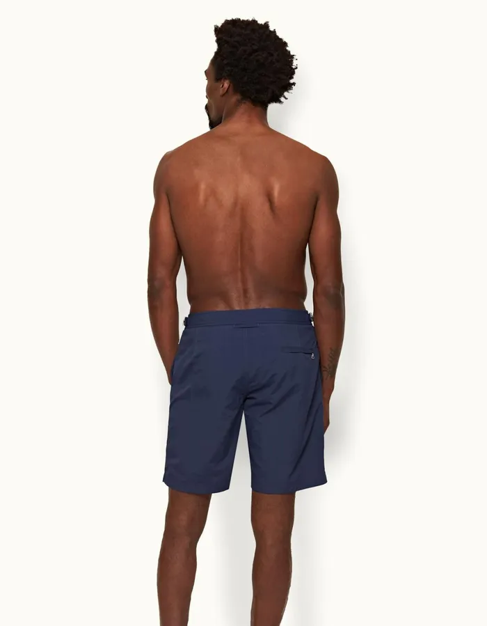 Men Orlebar Brown Swim Shorts Dane Lagoon Blue