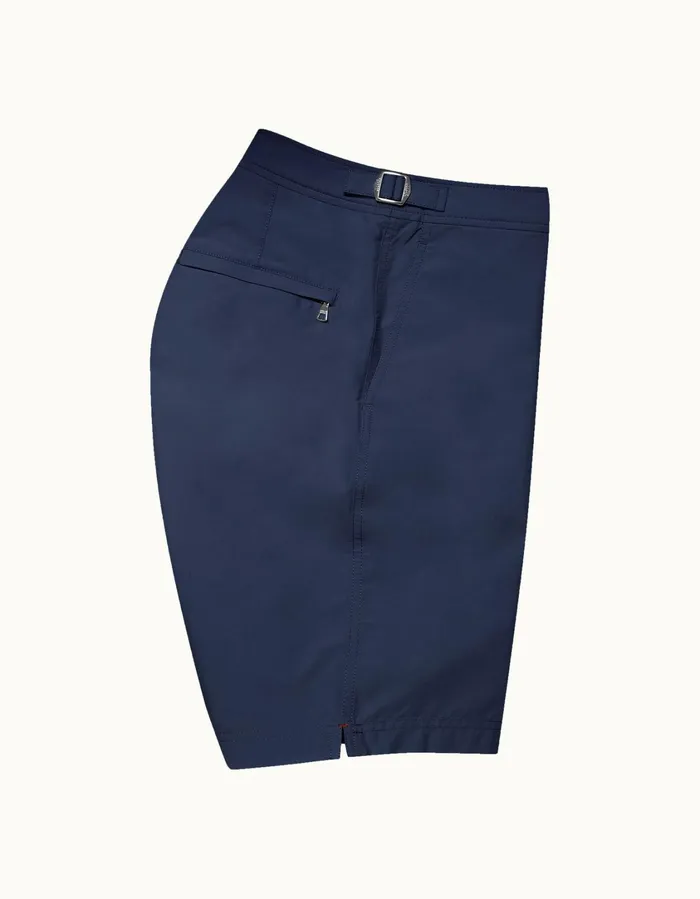 Men Orlebar Brown Swim Shorts Dane Lagoon Blue