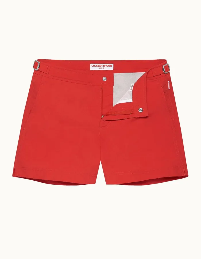 Men Orlebar Brown Swim Shorts Setter Rescue Red