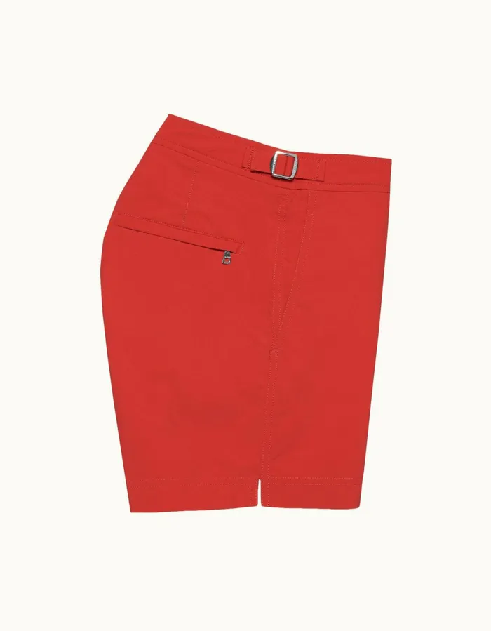 Men Orlebar Brown Swim Shorts Setter Rescue Red