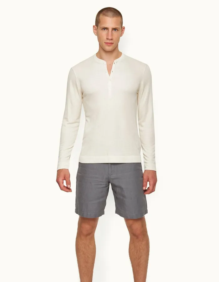 Men Orlebar Brown TShirts Harrison Cashmere Matchstick
