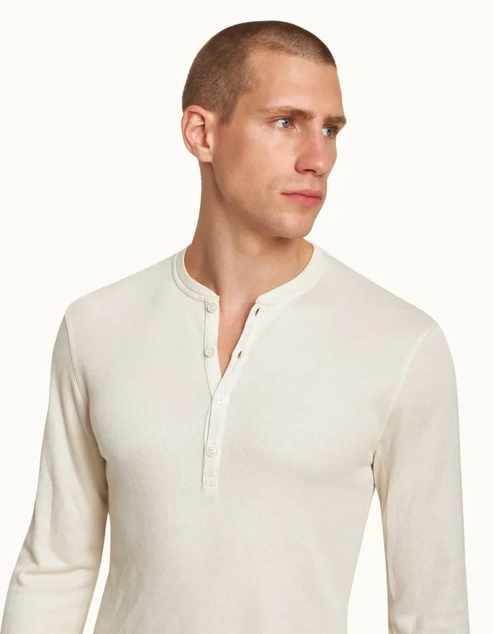 Men Orlebar Brown TShirts Harrison Cashmere Matchstick