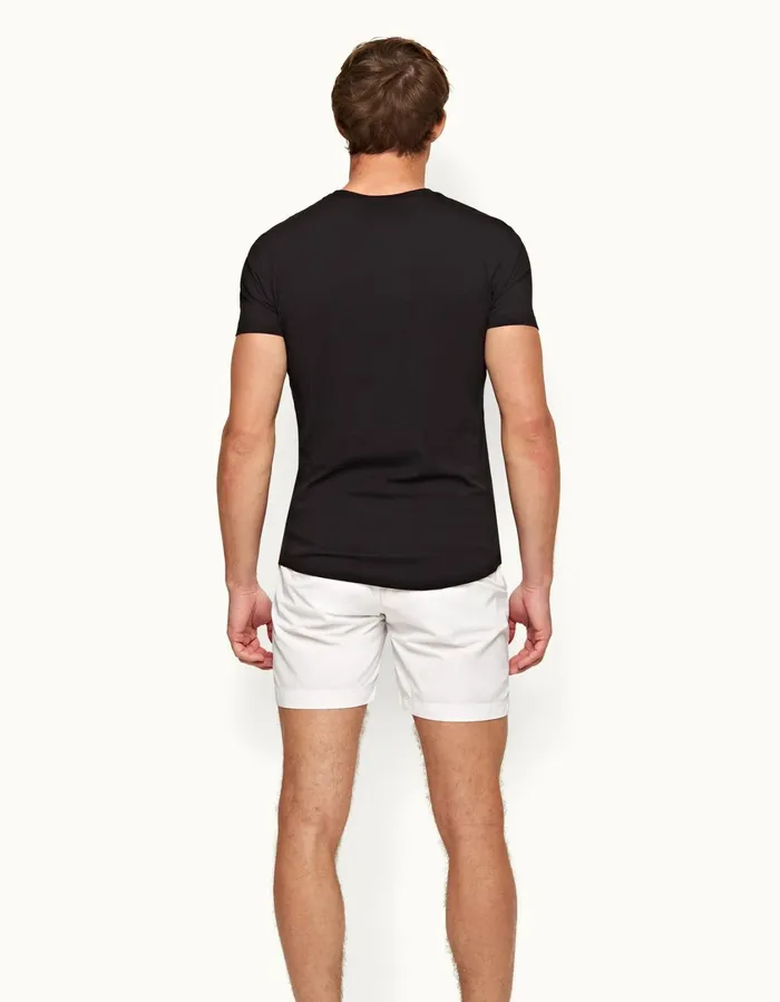 Men Orlebar Brown TShirts ObT Black
