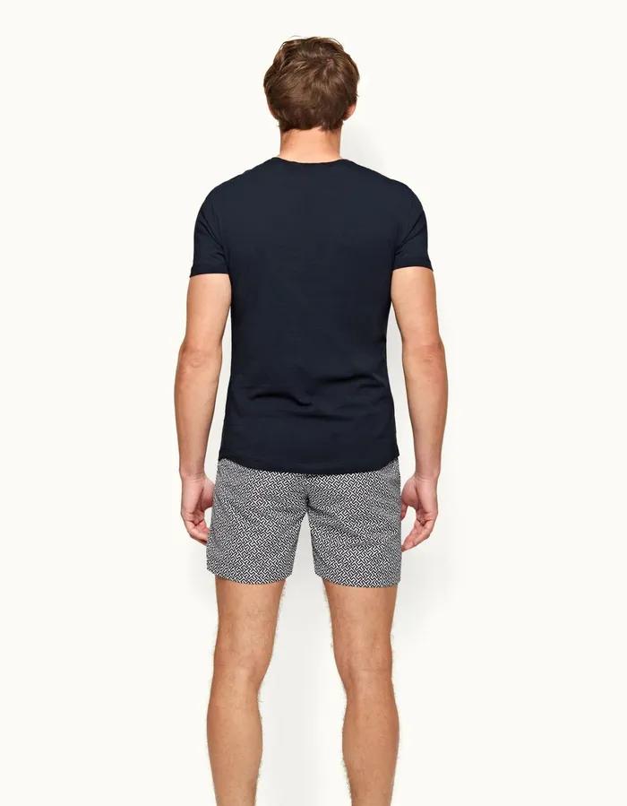 Men Orlebar Brown TShirts ObT Navy