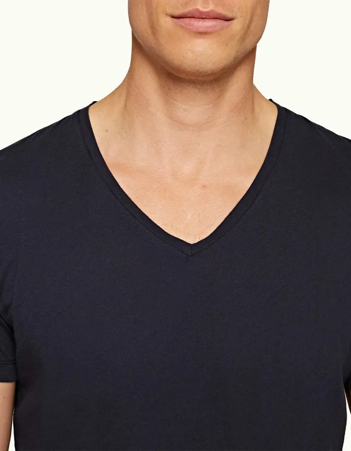 Men Orlebar Brown TShirts ObV Navy