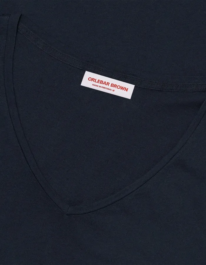 Men Orlebar Brown TShirts ObV Navy