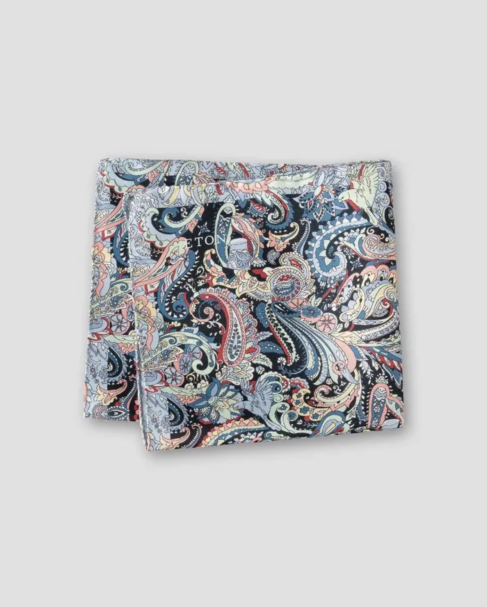 Men Paisley Pocket Square Colored Eton Pocket Squares