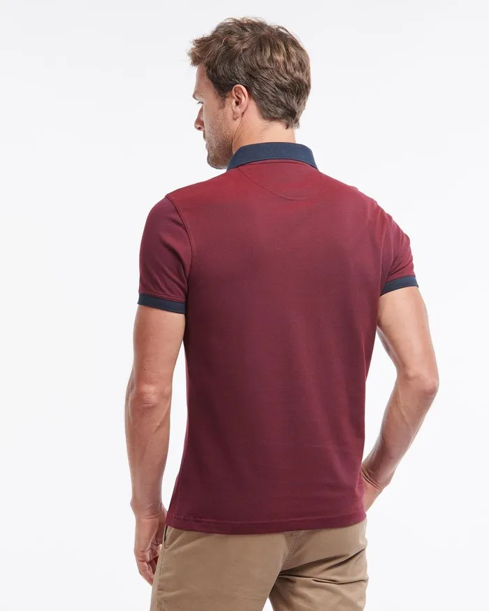 Men Polo Shirts Barbour Sports Mix Polo Shirt Electric Blue Men Polo Shirts Barbour Sports Mix Polo Shirt Electric Blue