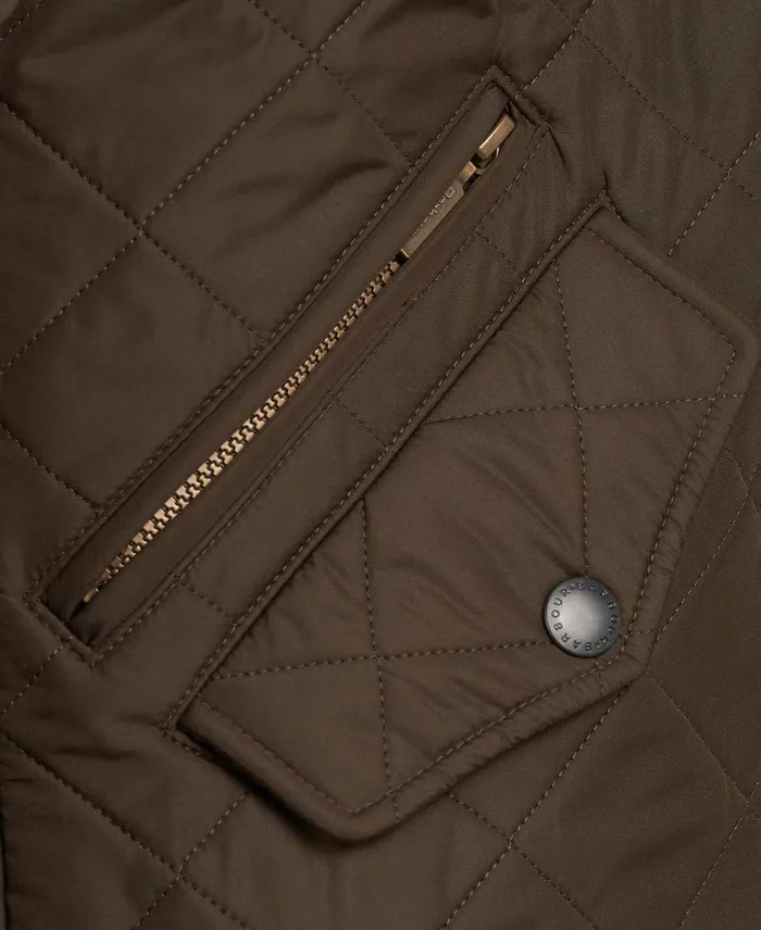 Men Quilted Jackets Barbour Powell Quilted Jacket Navy