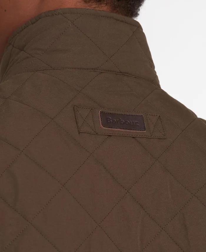 Men Quilted Jackets Barbour Shoveler Quilted Jacket Darksand
