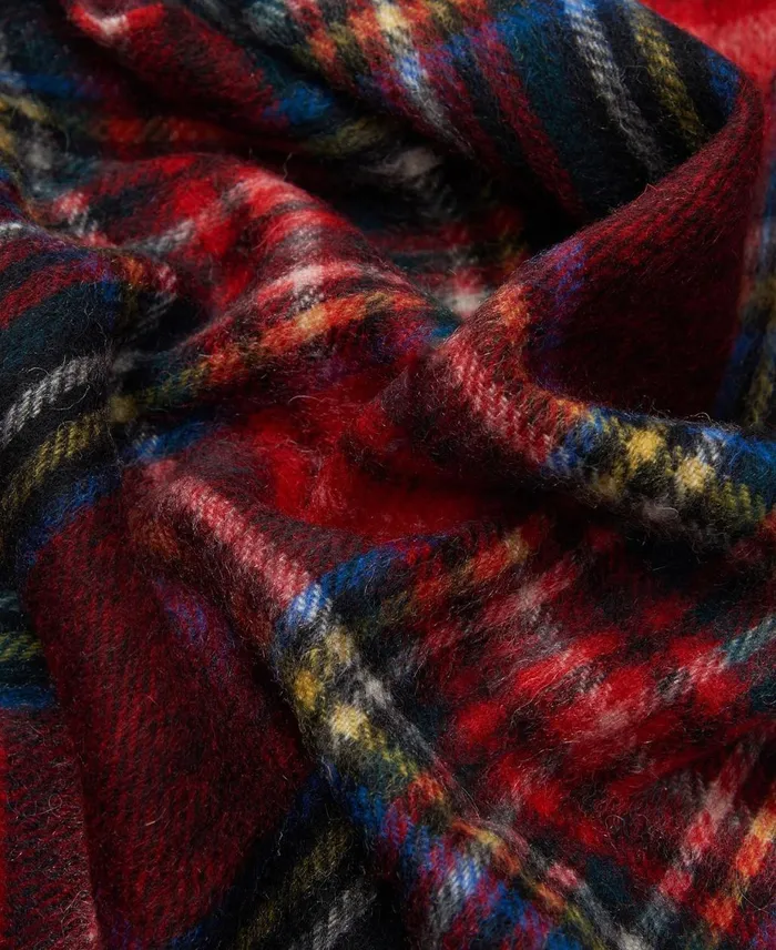 Men Scarves and Handkerchiefs Barbour New Check Tartan Scarf Black Stewart Men Scarves and Handkerchiefs Barbour New Check Tartan Scarf Black Stewart