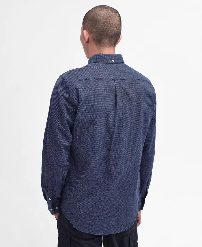 Men Shirts Barbour Bannock Tailored Shirt Classic Navy Men Shirts Barbour Bannock Tailored Shirt Classic Navy