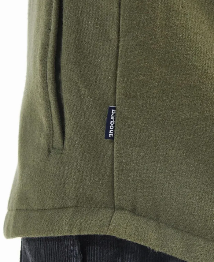 Men Shirts Barbour Carrbridge Overshirt Olive Men Shirts Barbour Carrbridge Overshirt Olive