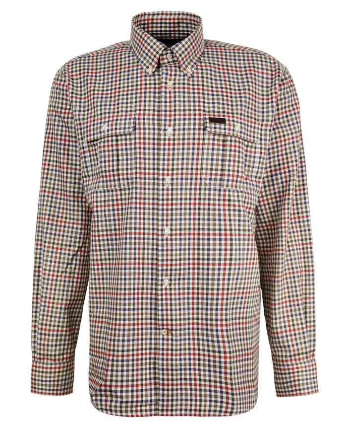 Men Shirts Barbour Foss Regular Shirt Classic Navy Men Shirts Barbour Foss Regular Shirt Classic Navy