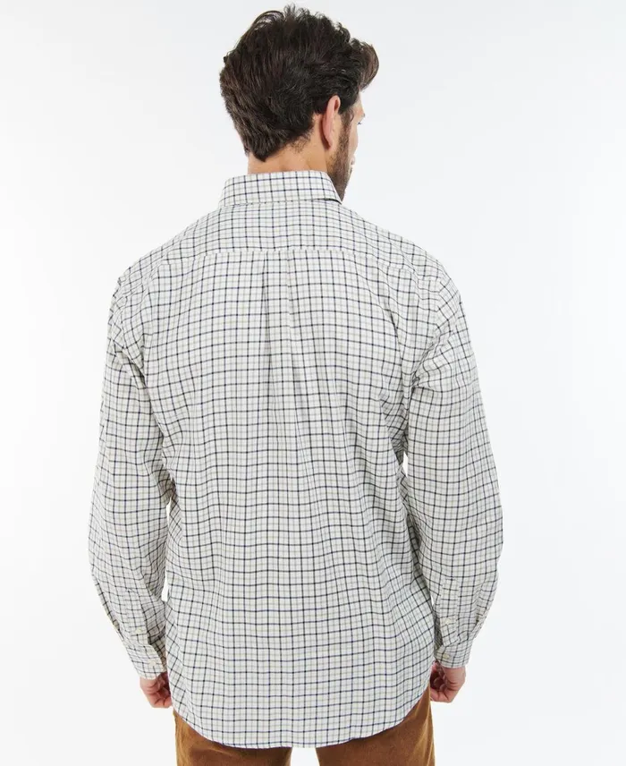 Men Shirts Barbour Preston Regular Shirt Olive Men Shirts Barbour Preston Regular Shirt Olive
