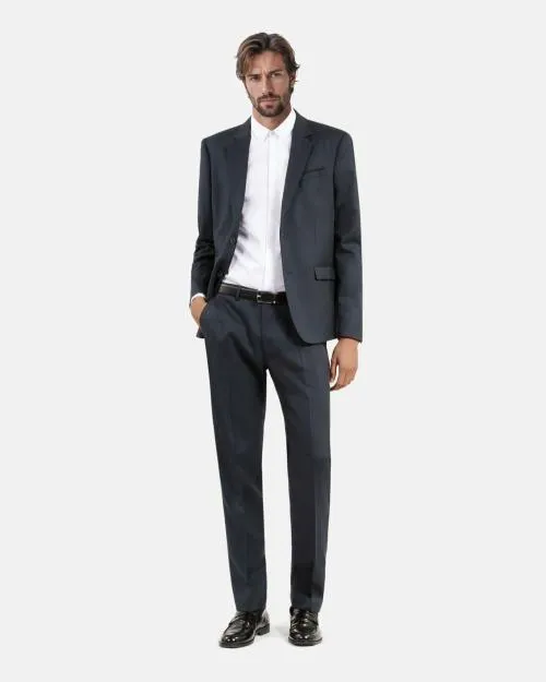 Men Suits The Kooples StraightCut Blue Suit Jacket Blue Petrol