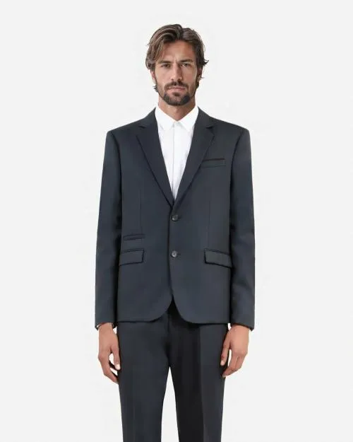 Men Suits The Kooples StraightCut Blue Suit Jacket Blue Petrol