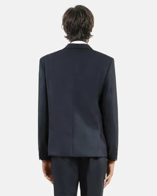 Men Suits The Kooples StraightCut Blue Suit Jacket Blue Petrol