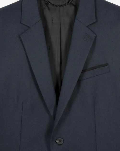 Men Suits The Kooples StraightCut Blue Suit Jacket Blue Petrol