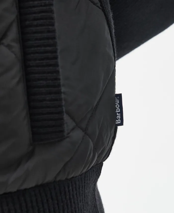 Men Sweaters Barbour Arch DiamondQuilted Jumper Classic Black Men Sweaters Barbour Arch DiamondQuilted Jumper Classic Black