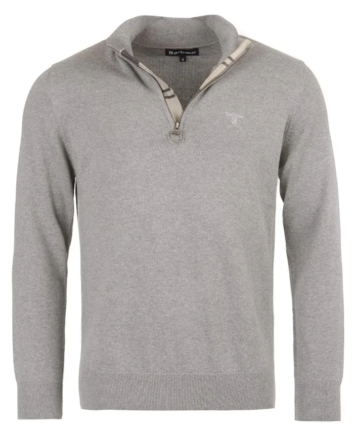 Men Sweaters Barbour Cotton Half Zip Sweater Navy Men Sweaters Barbour Cotton Half Zip Sweater Navy